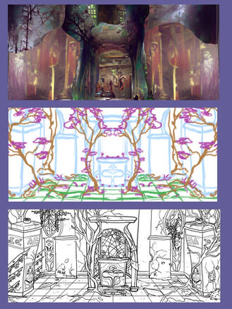 &quot;Ai Reference to Line Work&quot;, 2022, 768x1024px, Digital